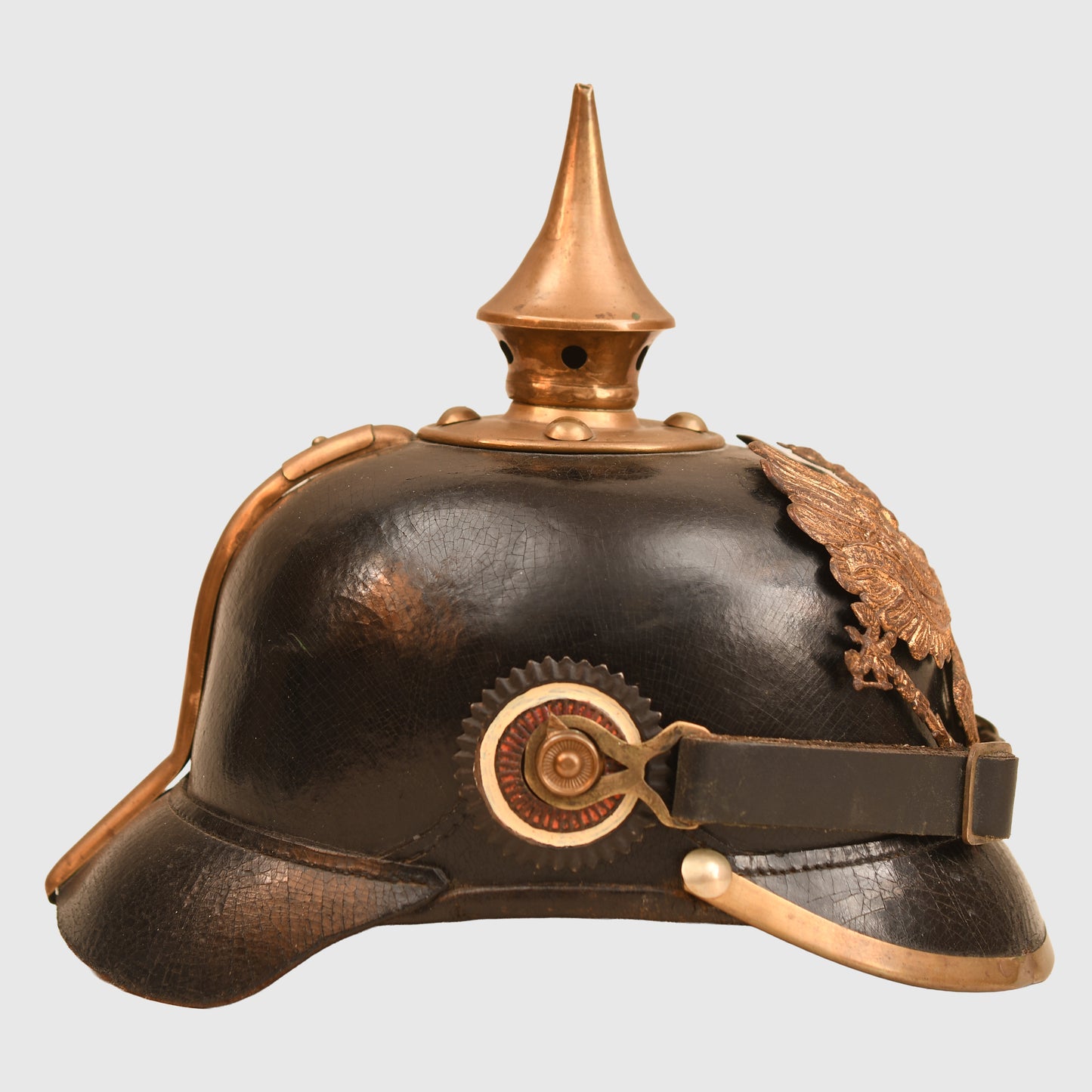German WWI Prussian Regimentally Marked Pickelhaube