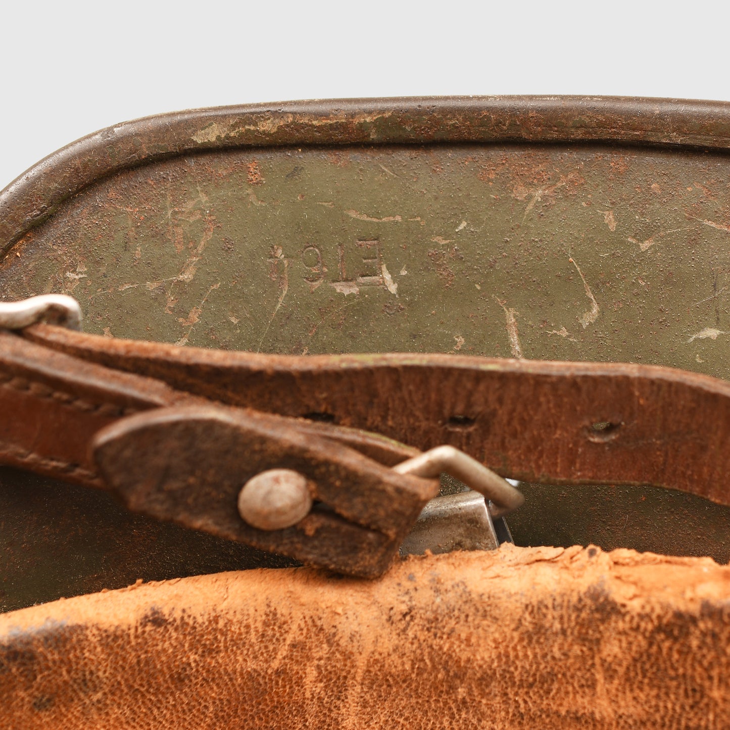 German WWII M35 Double Decal Combat Helmet