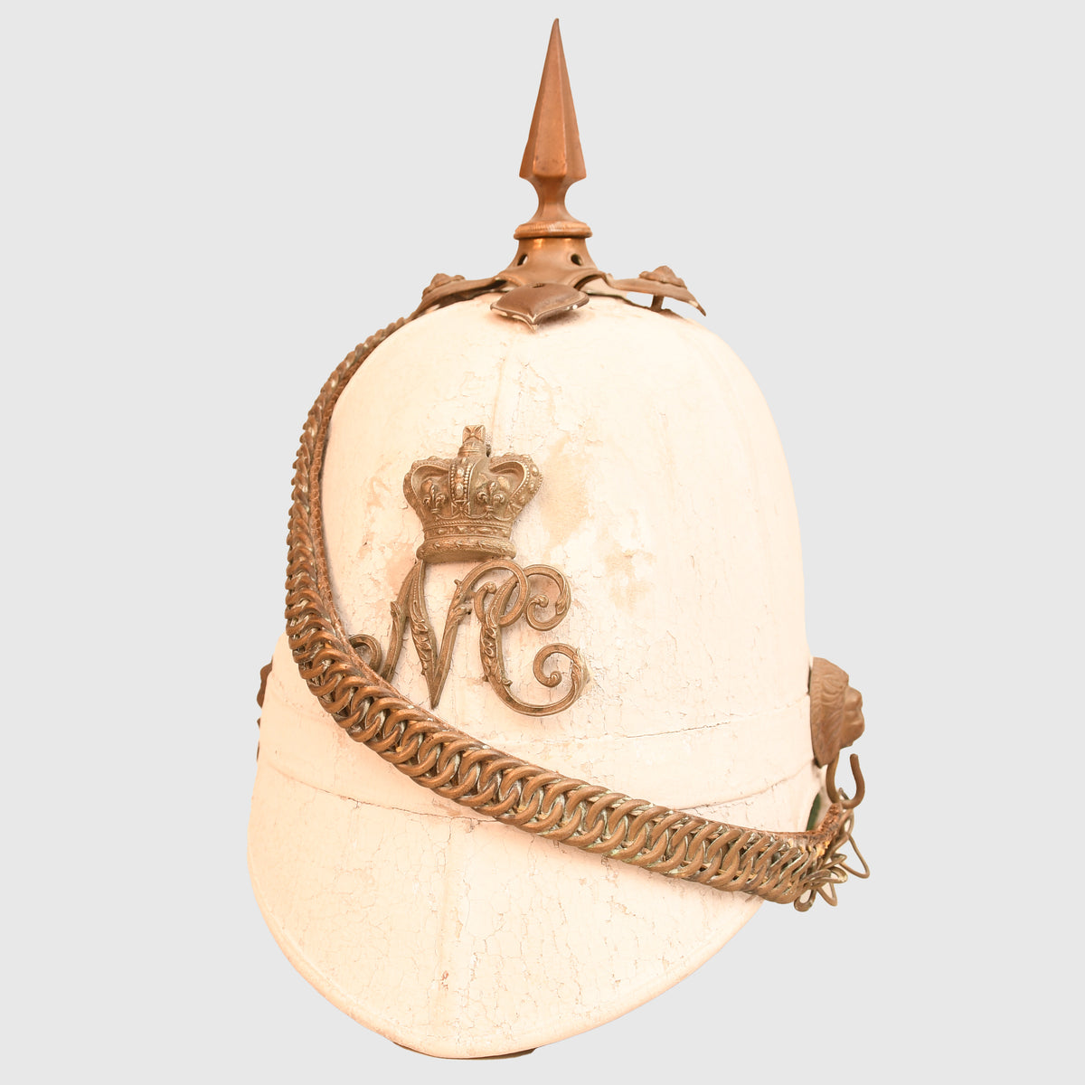 BRITISH SOUTH AFRICAN FOREIGN SERVICE HELMET - NATAL CARBINEERS