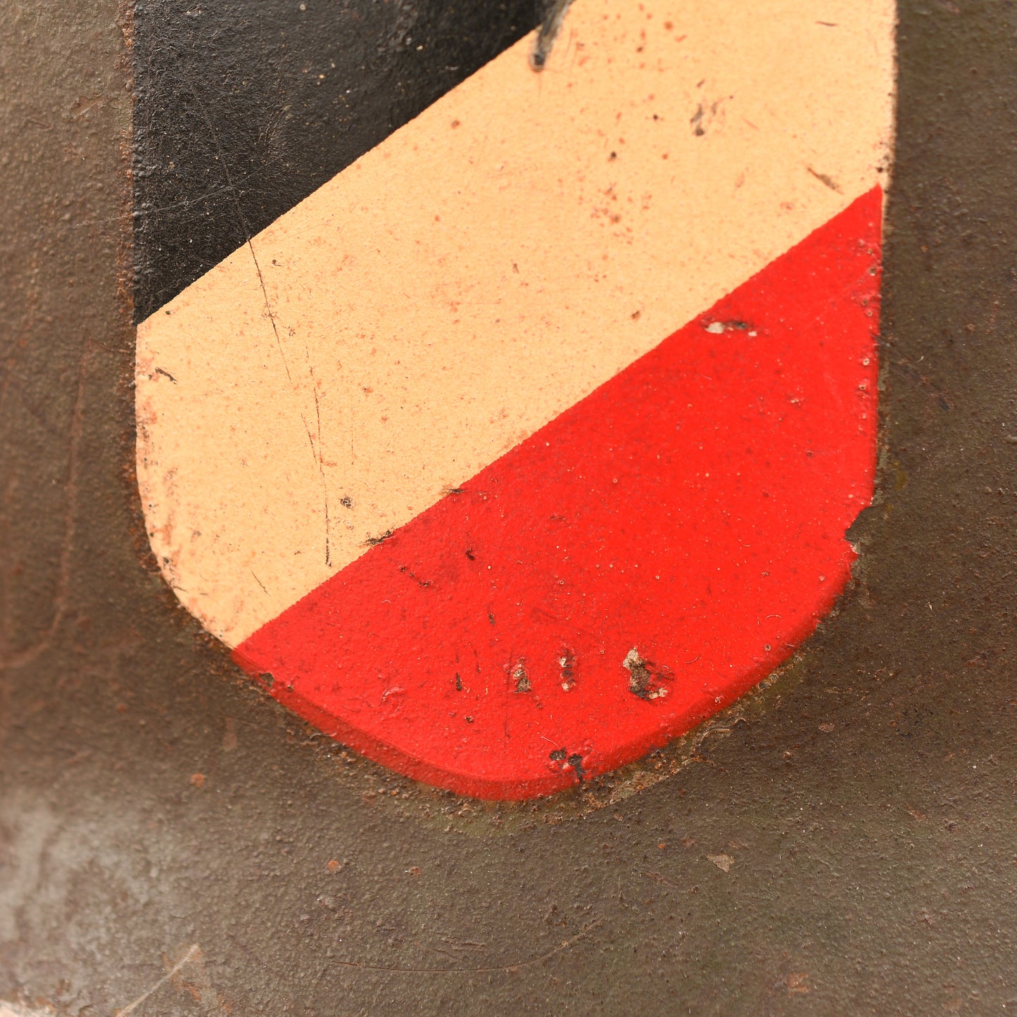 German WWII M35 Double Decal Combat Helmet