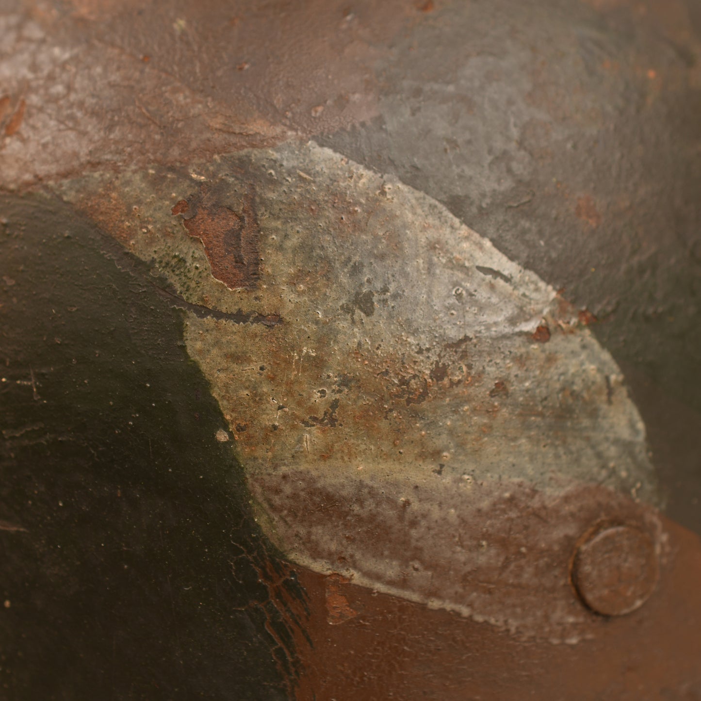 German WWI M16 Camouflage Trench Helmet