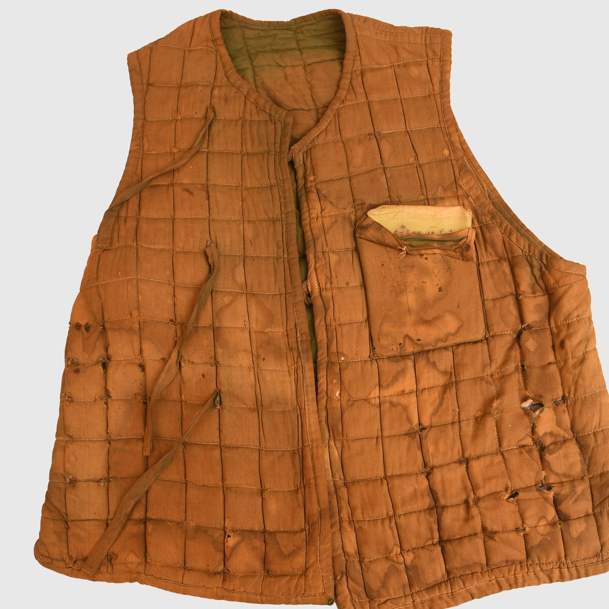 JAPANESE WWII BODY ARMOUR SEGMENTED