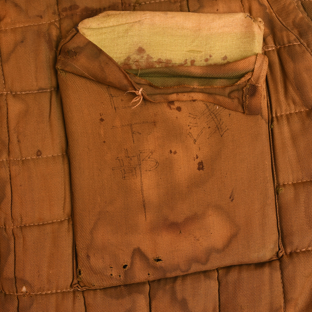 JAPANESE WWII BODY ARMOUR SEGMENTED