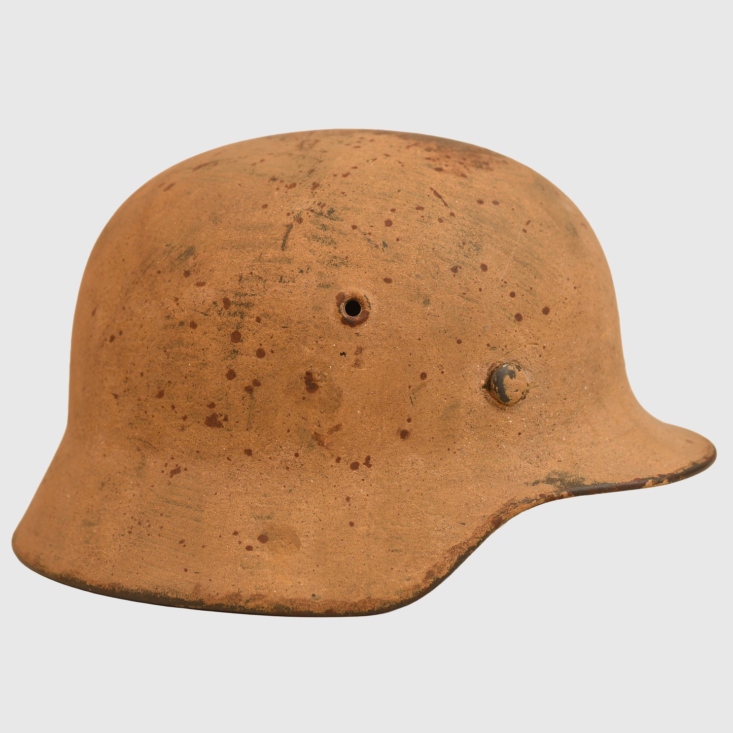 German WWII Tropical M.40 Combat Helmet