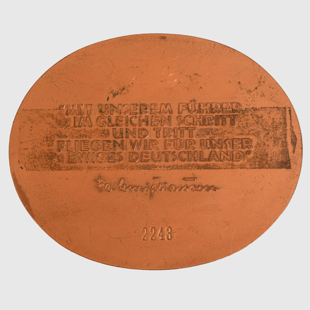GERMAN WWII NSFK AWARD