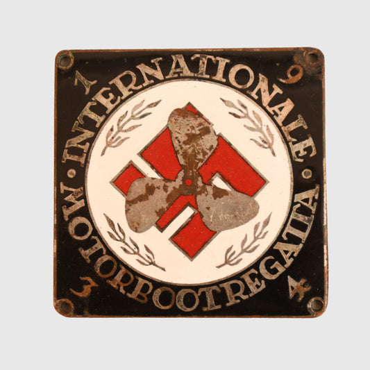 GERMAN WWII INTERNATIONAL MOTORBOAT FLOTILLA MEETING 1943