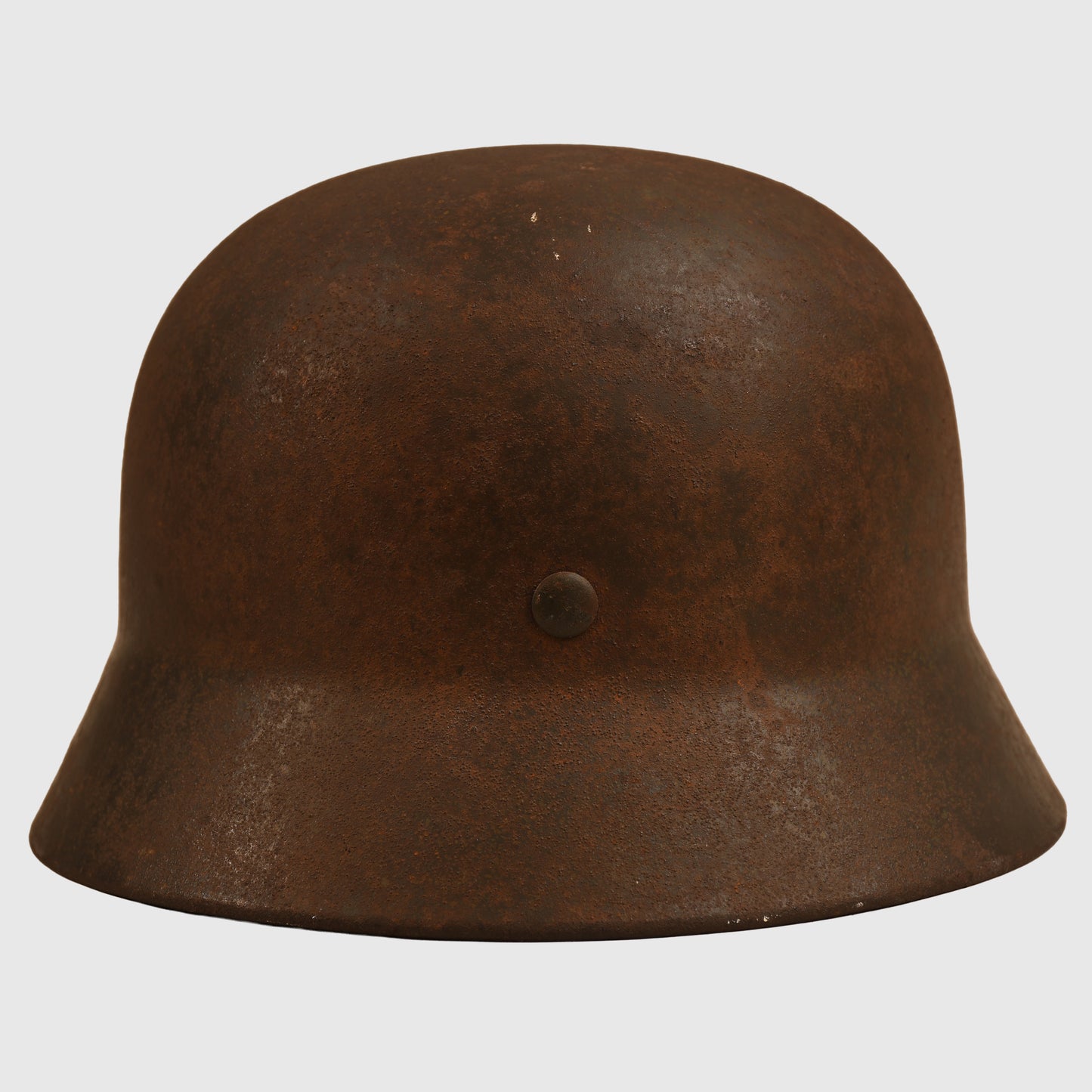 GERMAN WWII POLICE DOUBLE DECAL M35 LARGE SIZE COMBAT HELMET