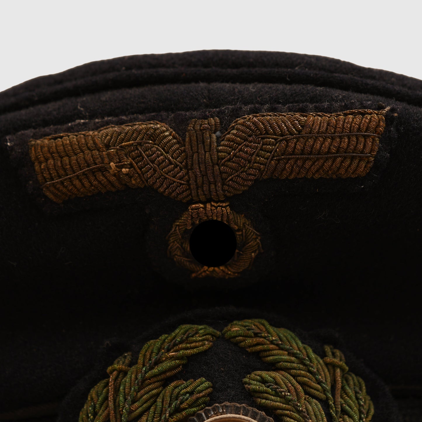 GERMAN WWII KRIEGSMARINE JUNIOR OFFICERS VISOR CAP