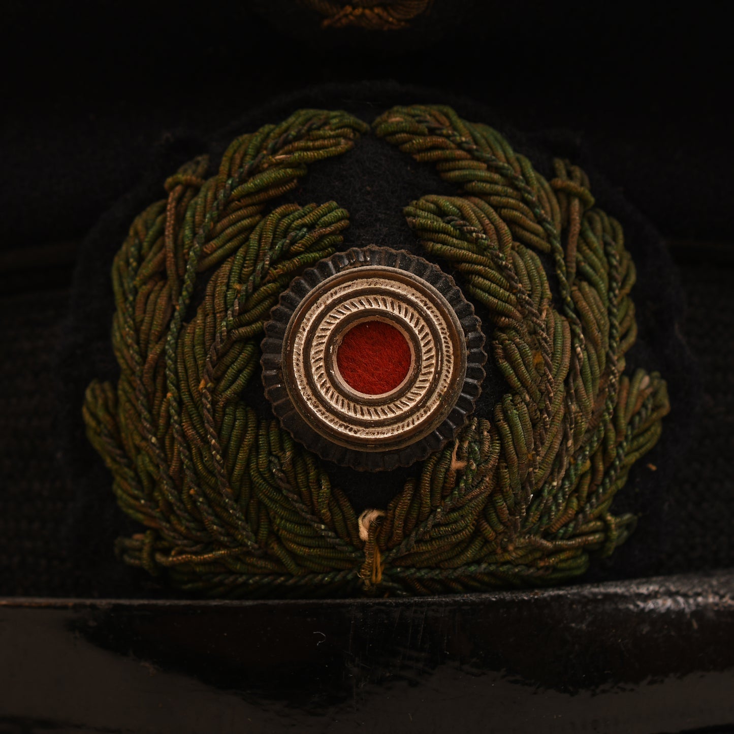 GERMAN WWII KRIEGSMARINE JUNIOR OFFICERS VISOR CAP