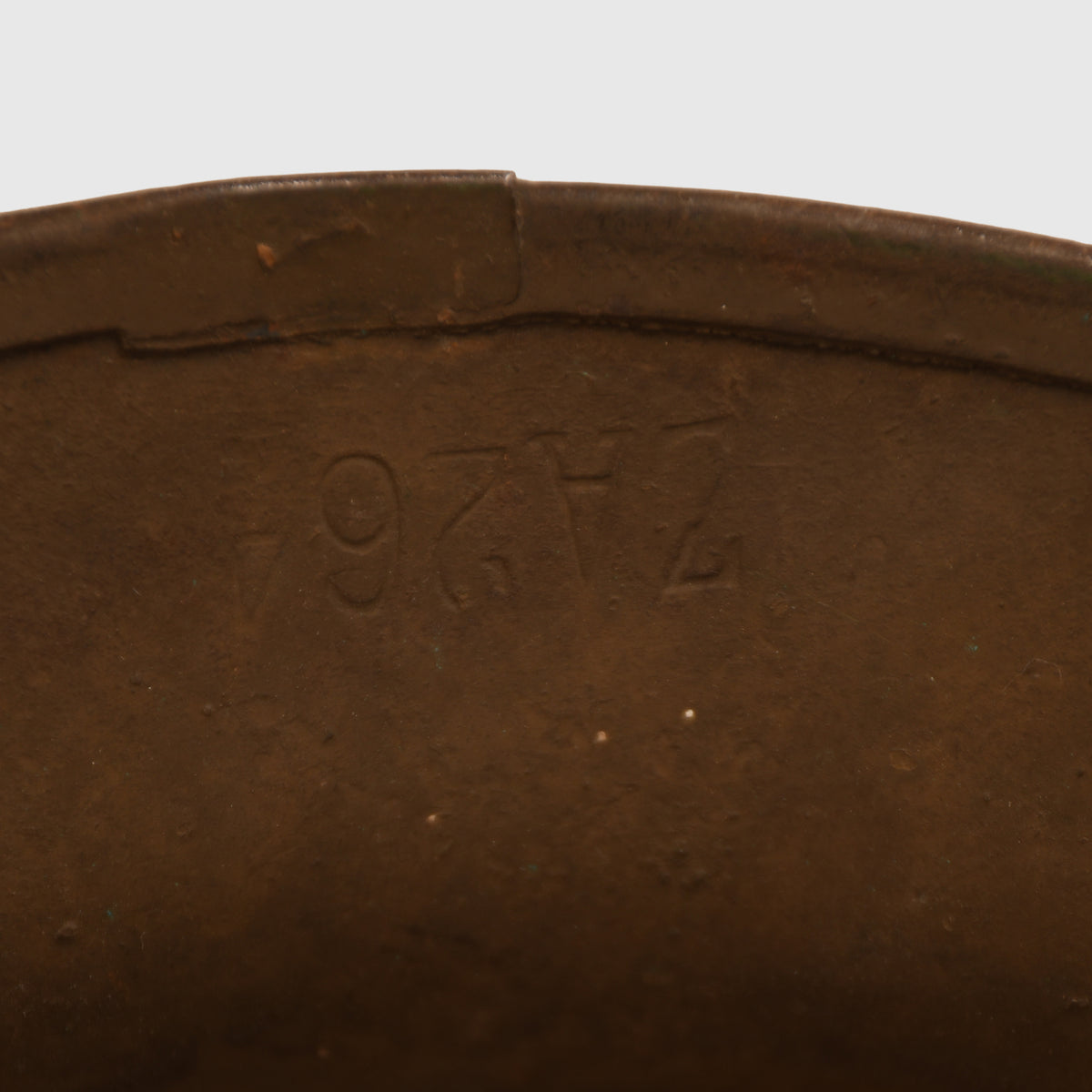WWI US MARINE CORPS IDENTIFIED DIVISIONAL HELMET