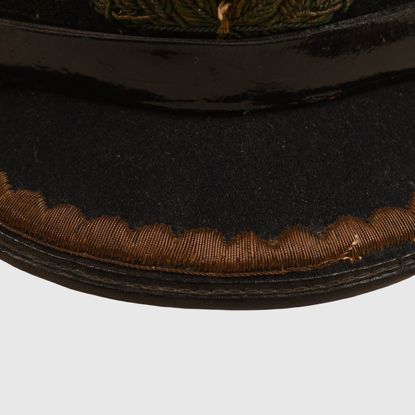 GERMAN WWII KRIEGSMARINE JUNIOR OFFICERS VISOR CAP