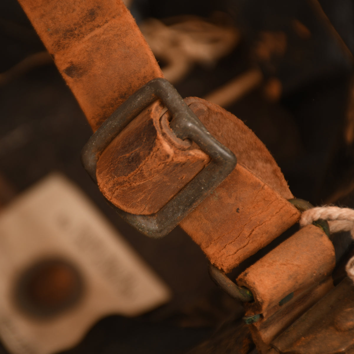 WWI US MARINE CORPS IDENTIFIED DIVISIONAL HELMET