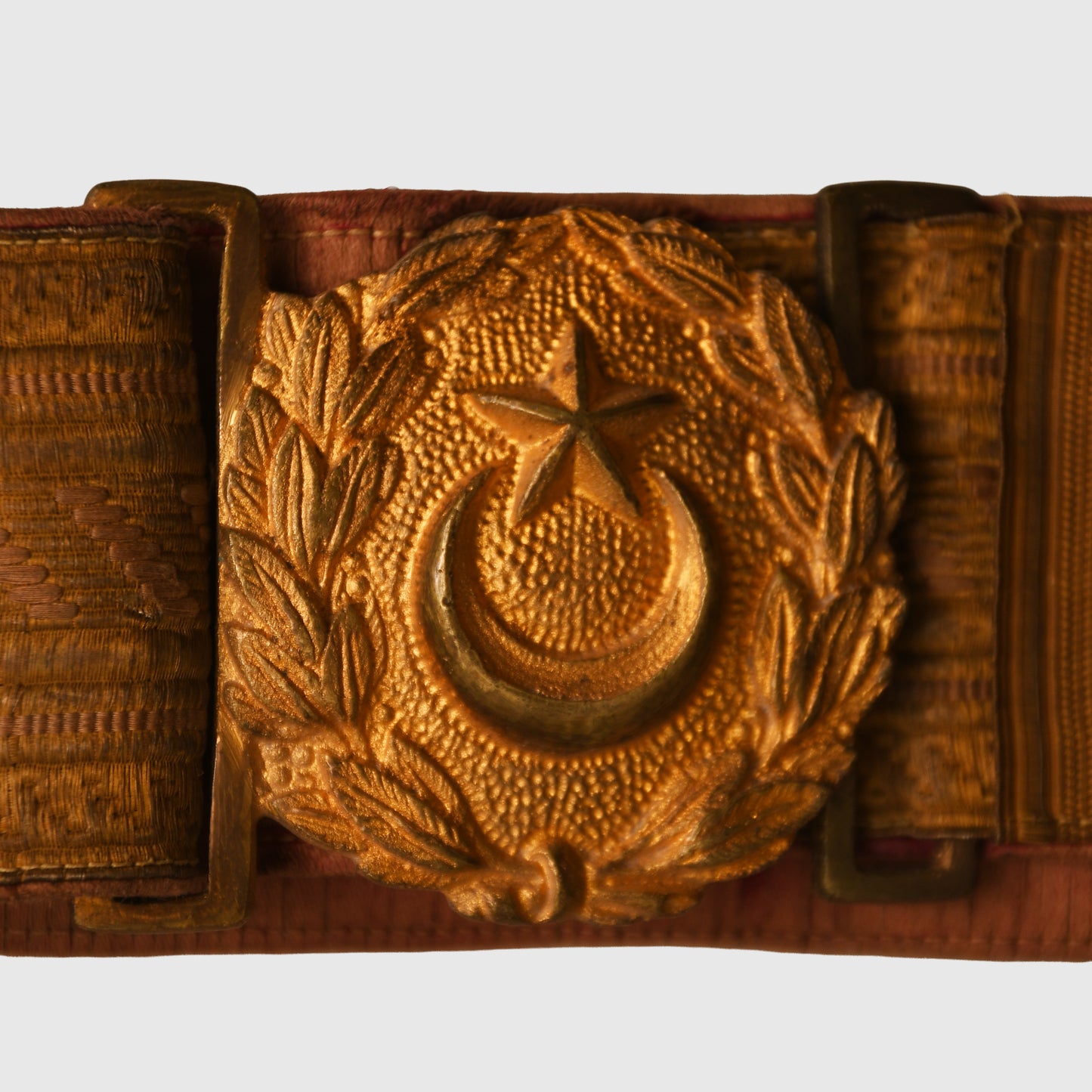 Turkish WWI General Officers Parade Belt and Buckle