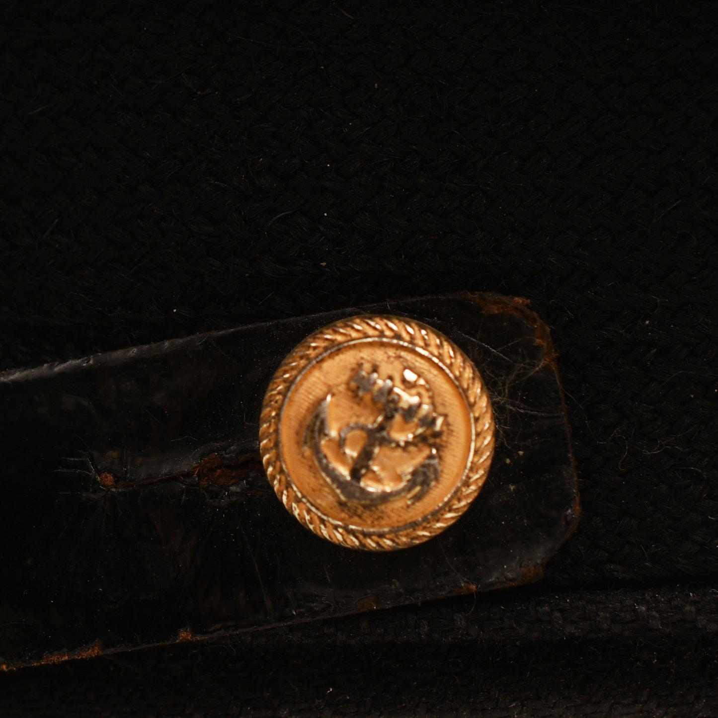 GERMAN WWII KRIEGSMARINE JUNIOR OFFICERS VISOR CAP