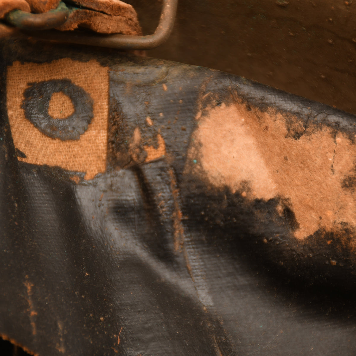 WWI US MARINE CORPS IDENTIFIED DIVISIONAL HELMET