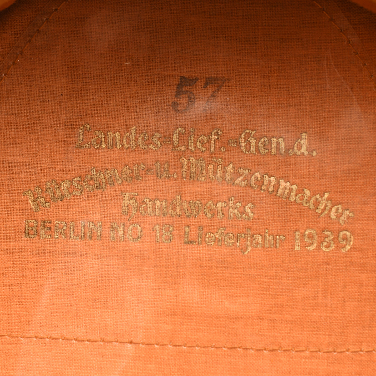 GERMAN WWII HERMANN GOERING DIVISION NCO/EM VISOR CAP