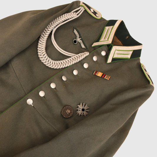 GERMAN WWII ARMY PANZER GRENADIER NCO PARADE TUNIC