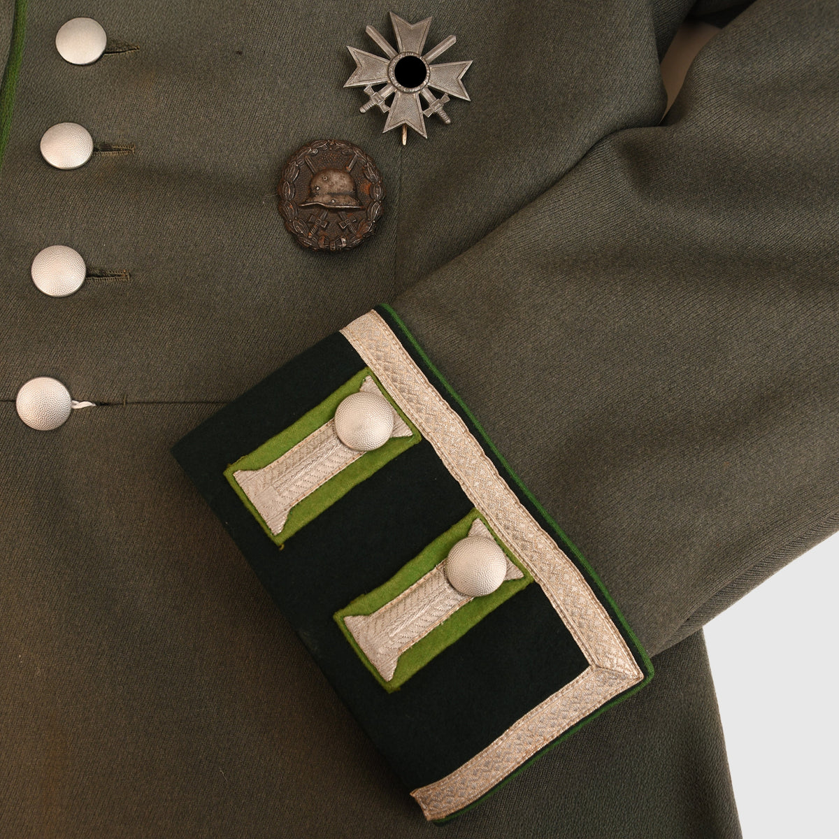 GERMAN WWII ARMY PANZER GRENADIER NCO PARADE TUNIC