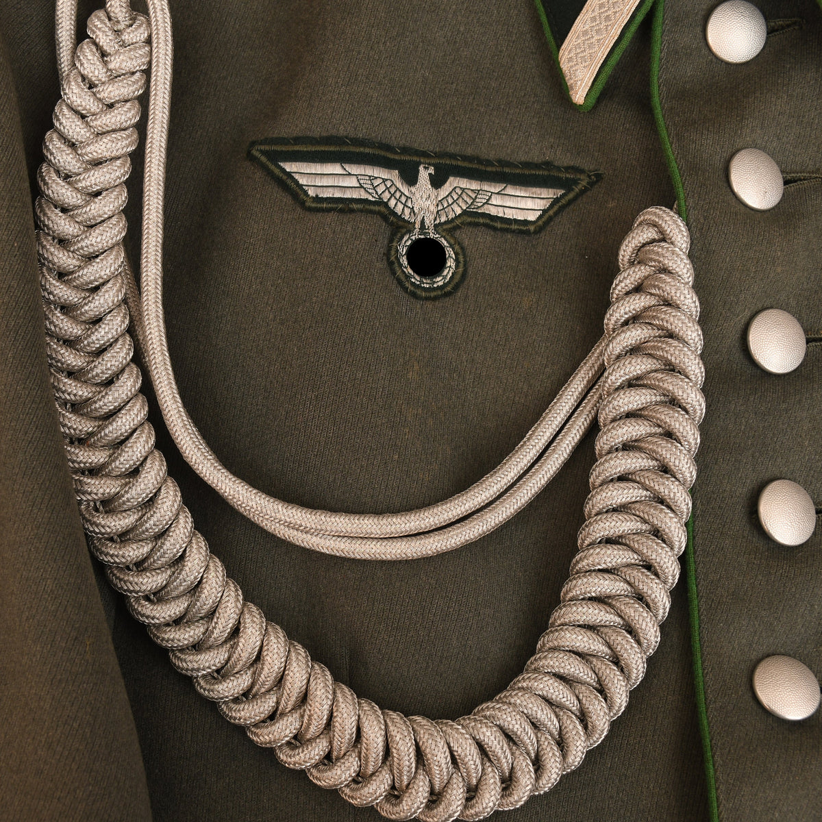 GERMAN WWII ARMY PANZER GRENADIER NCO PARADE TUNIC
