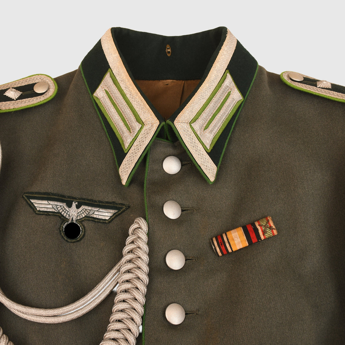 GERMAN WWII ARMY PANZER GRENADIER NCO PARADE TUNIC