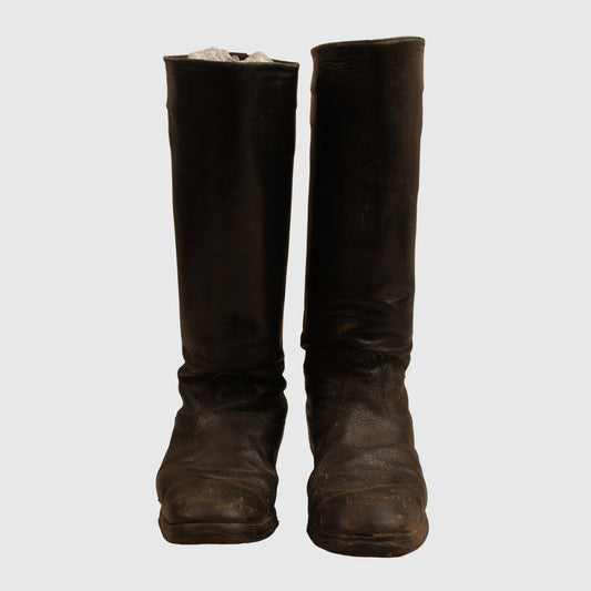 GERMAN WWII OFFICERS MARCHING BOOTS