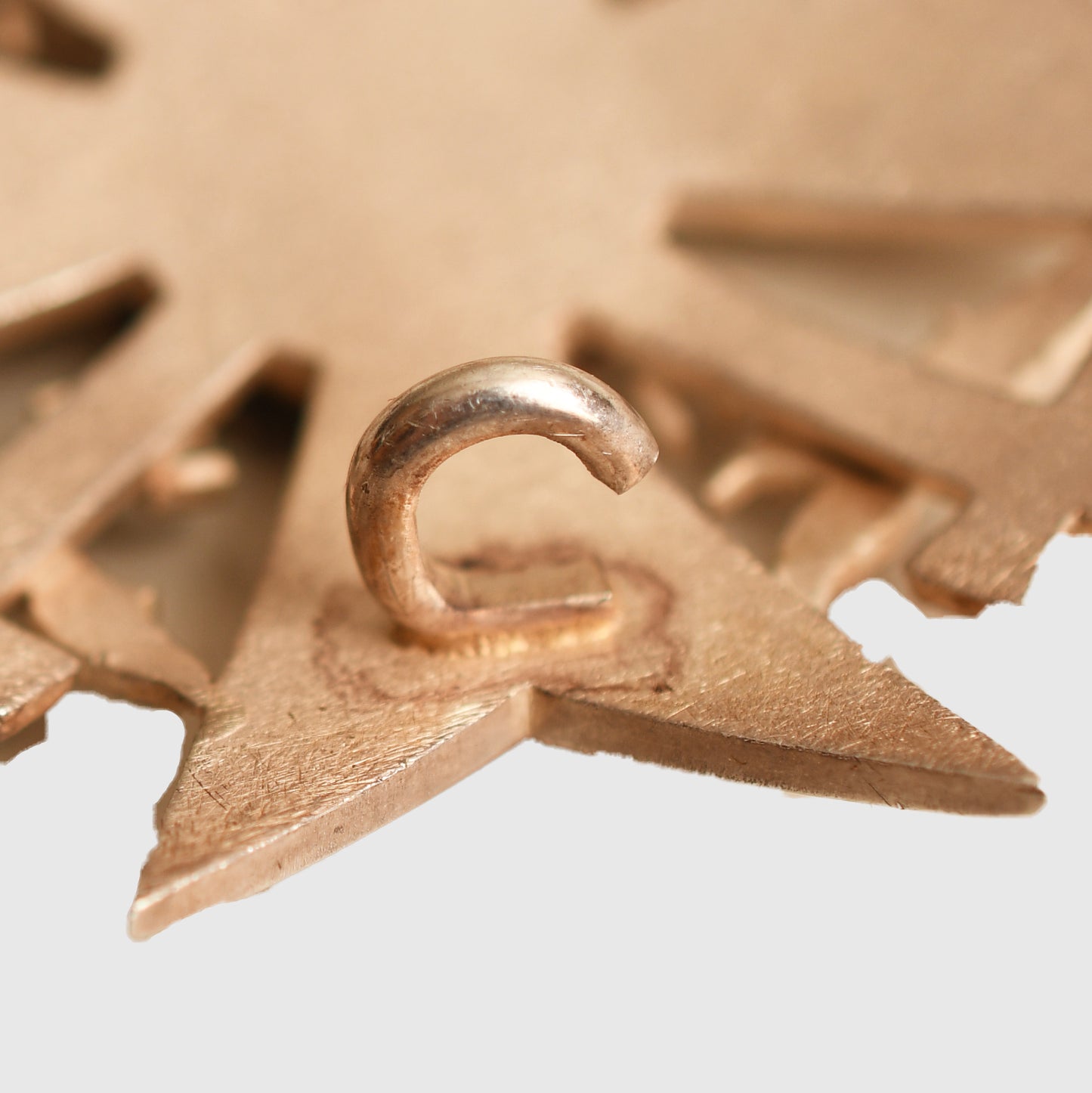 German WWII Spanish Cross in Silver with Swords