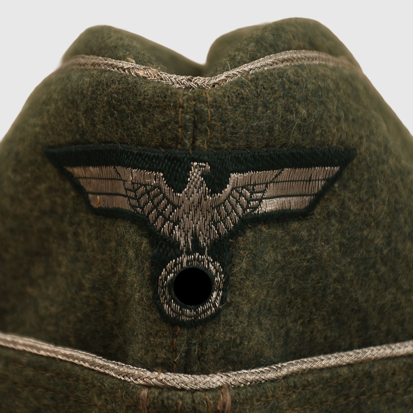 German WWII Army Panzer Officers Overseas Cap