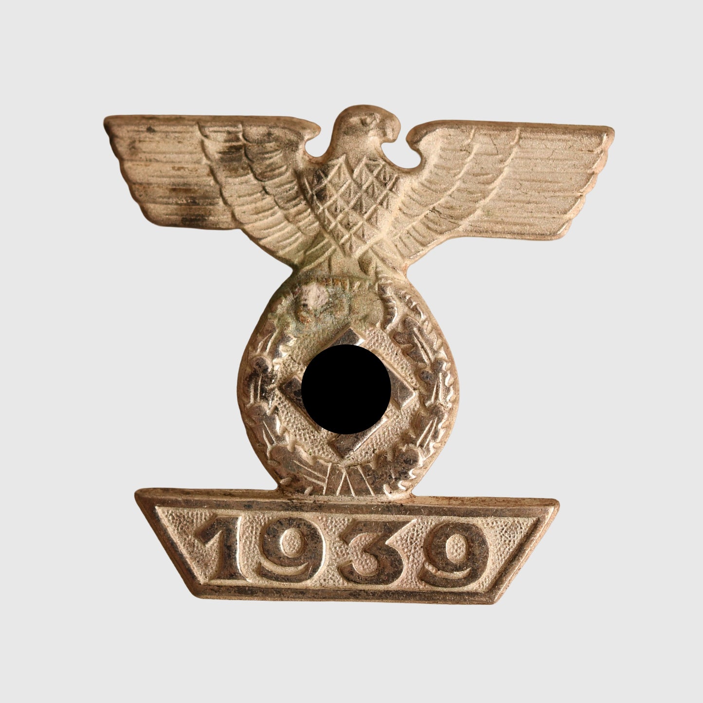 German WWII Iron Cross Second Class 1939 Bar to the 1914 Second Class Award