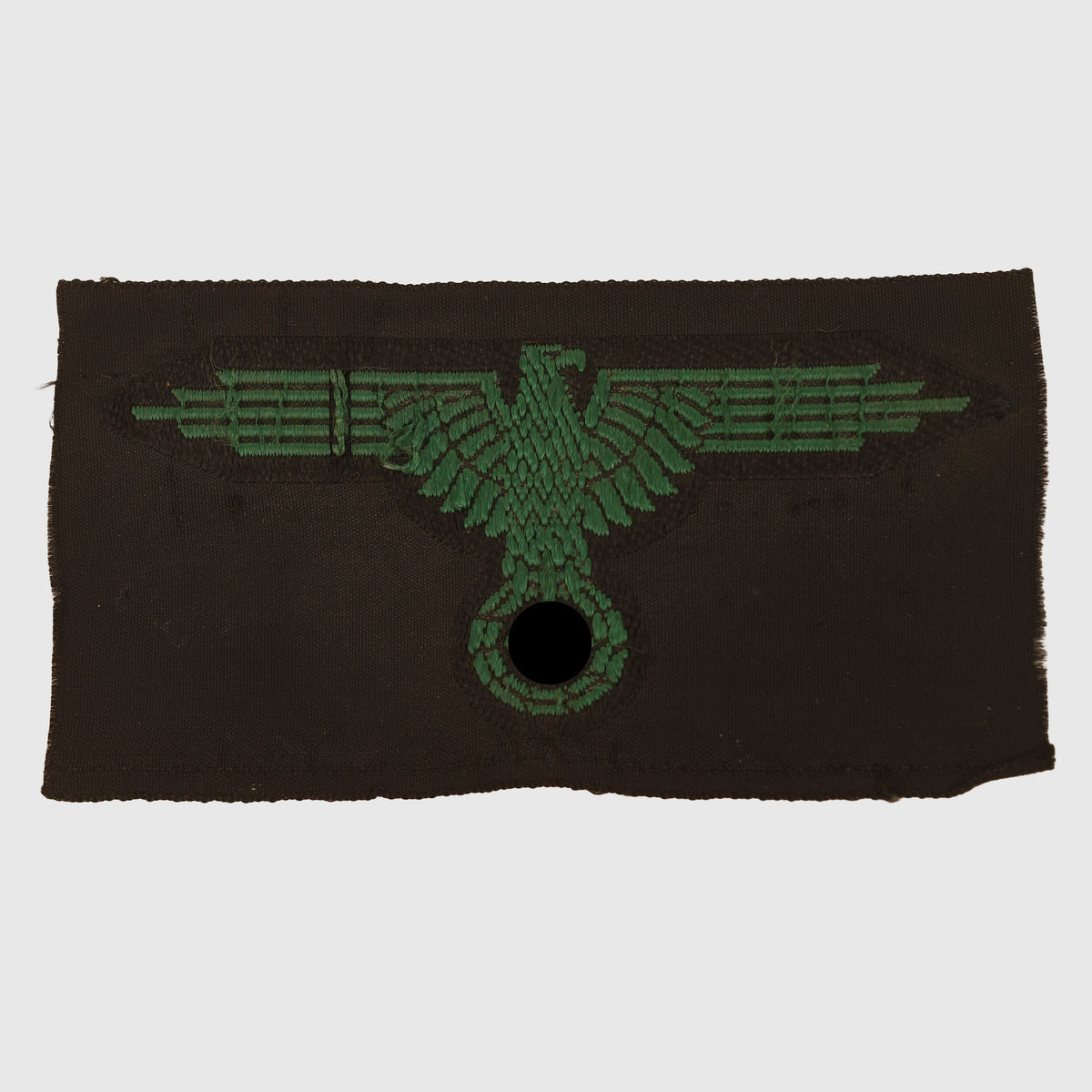 GERMAN WWII WAFFEN SS RARE PATTERN GREEN EAGLE