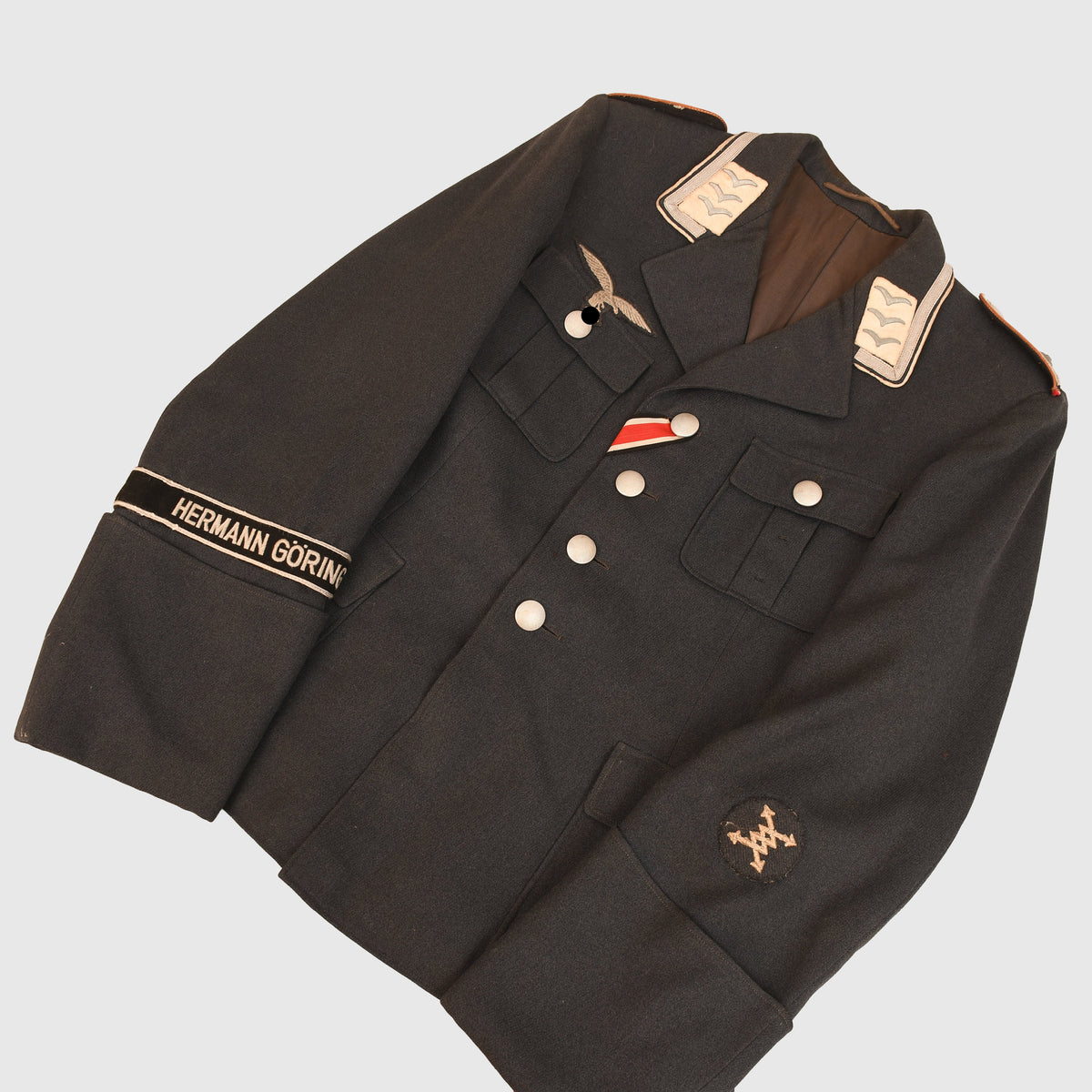 GERMAN WWII LUFTWAFFE HERMANN GOERING DIVISION SIGNALS NCO TUNIC