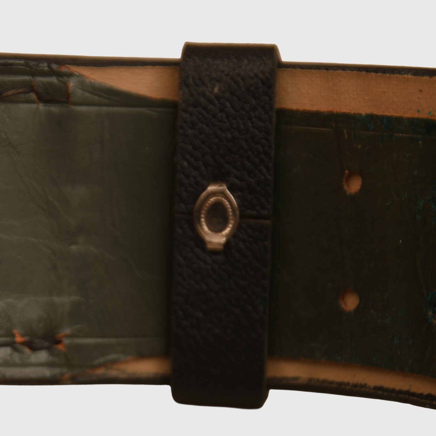 German WWII Bahnschutz Railway Officials Belt and Buckle