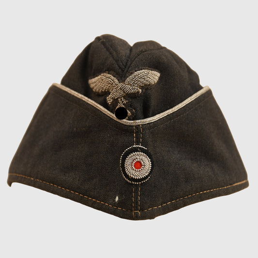German WWII Luftwaffe Officers Overseas Cap