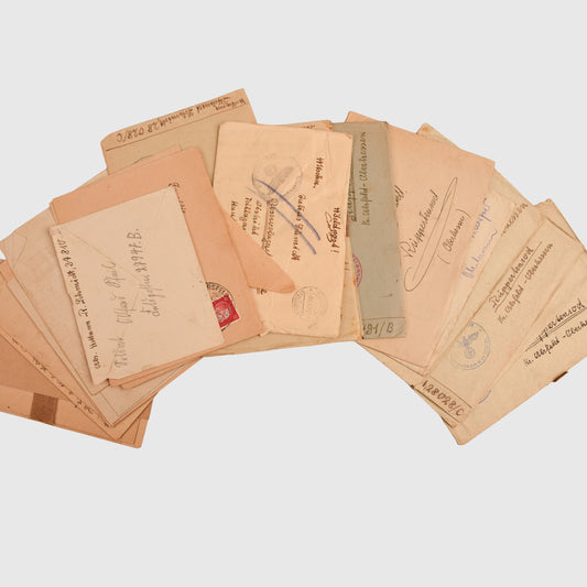 GERMAN WWII WAFFEN SS DIVISION FRUNDSBERG LETTERS