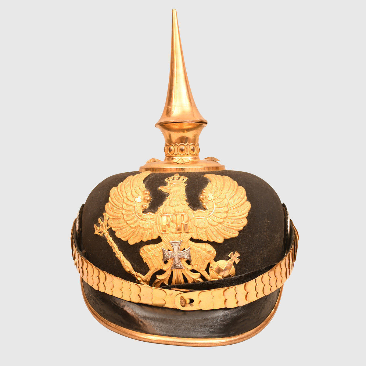 GERMAN WWI PRUSSIAN RESERVE MEDICAL OFFICERS PICKELHAUBE