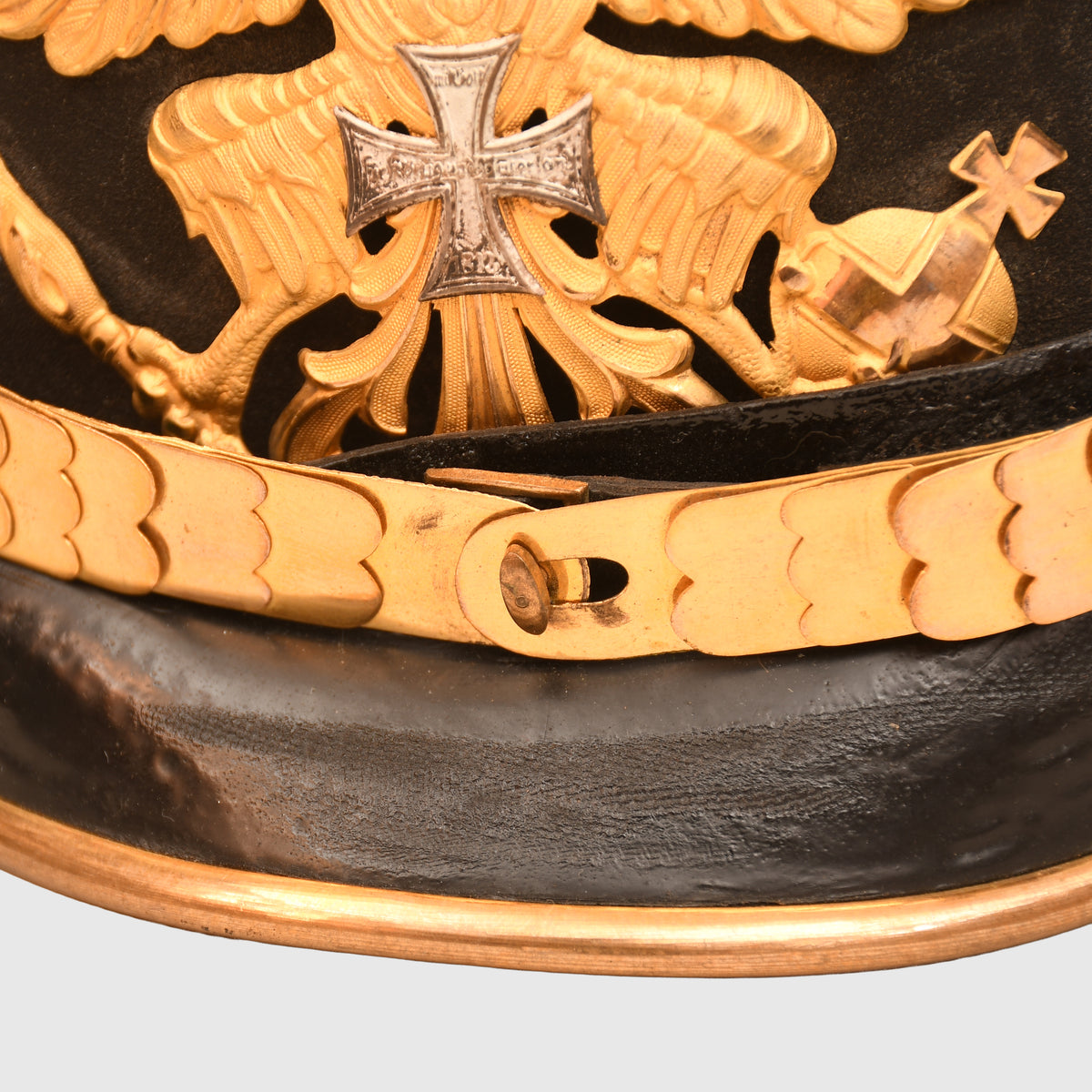 GERMAN WWI PRUSSIAN RESERVE MEDICAL OFFICERS PICKELHAUBE