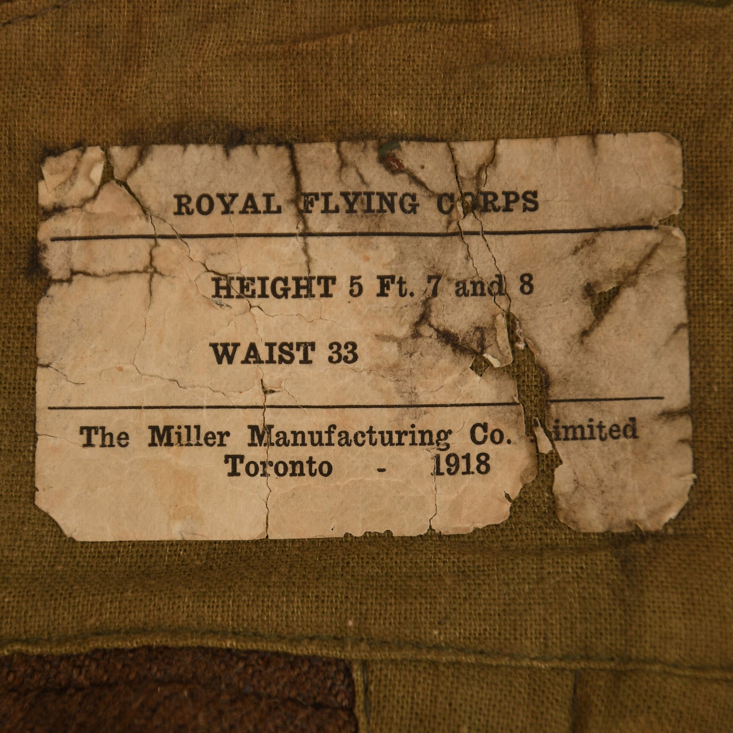 Canadian Royal Flying Corps Breeches