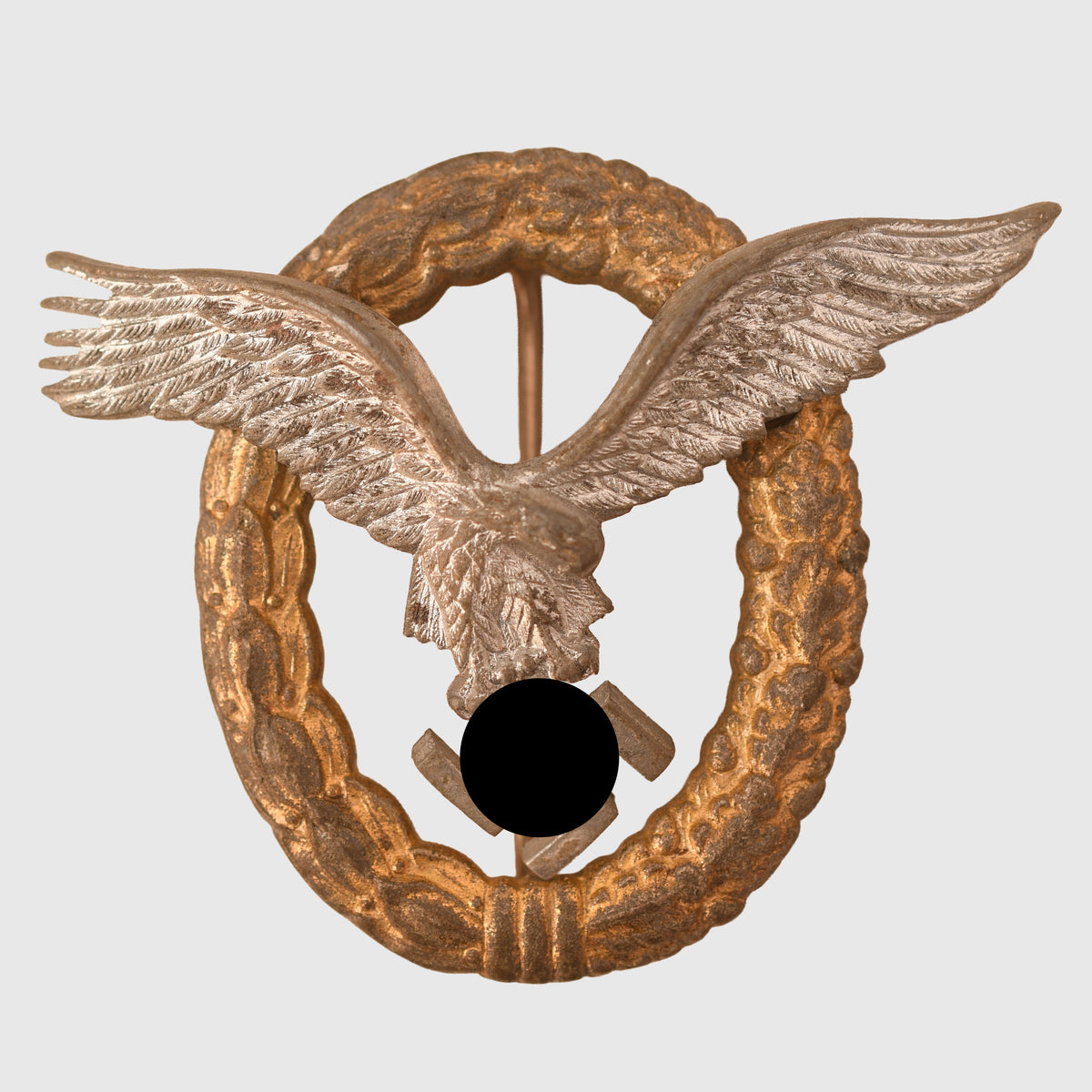 GERMAN WWII LUFTWAFFE PILOT OBSERVERS BADGE IN ITS ORIGINAL CASE