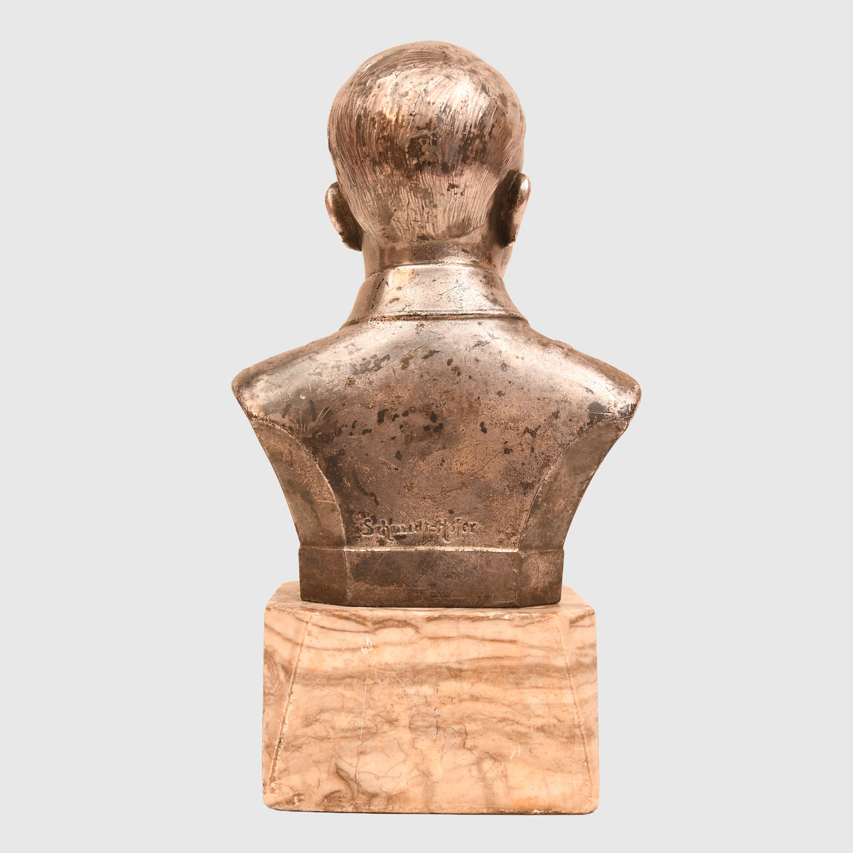 GERMAN WWII ADOLF HITLER UPPER BUST PRESENTATION FIGURE