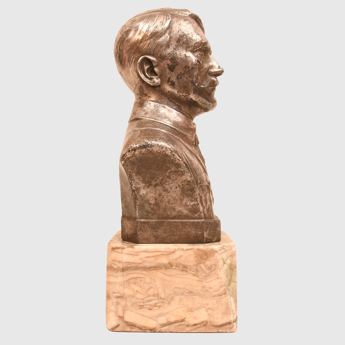 GERMAN WWII ADOLF HITLER UPPER BUST PRESENTATION FIGURE