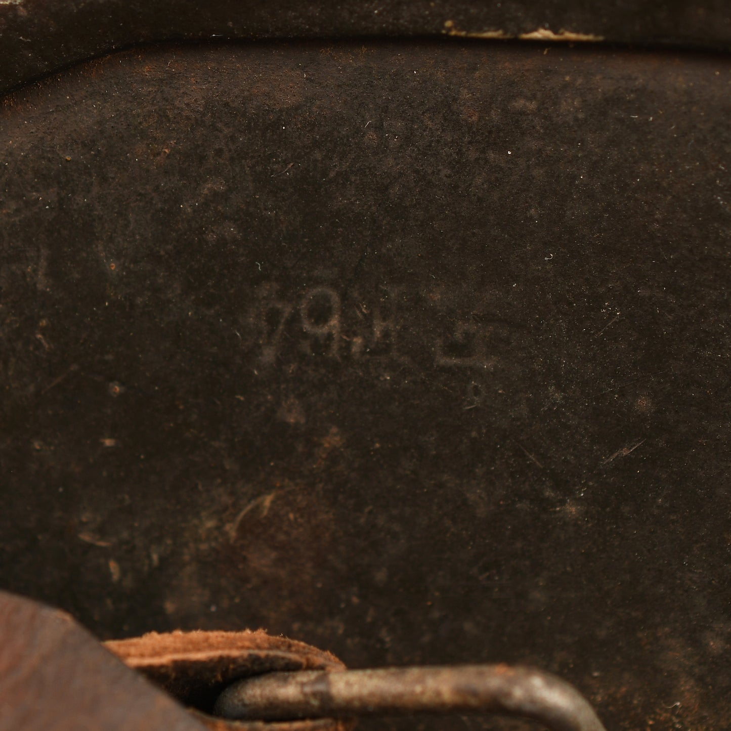 German WWII Army M35 Single Decal Combat Helmet