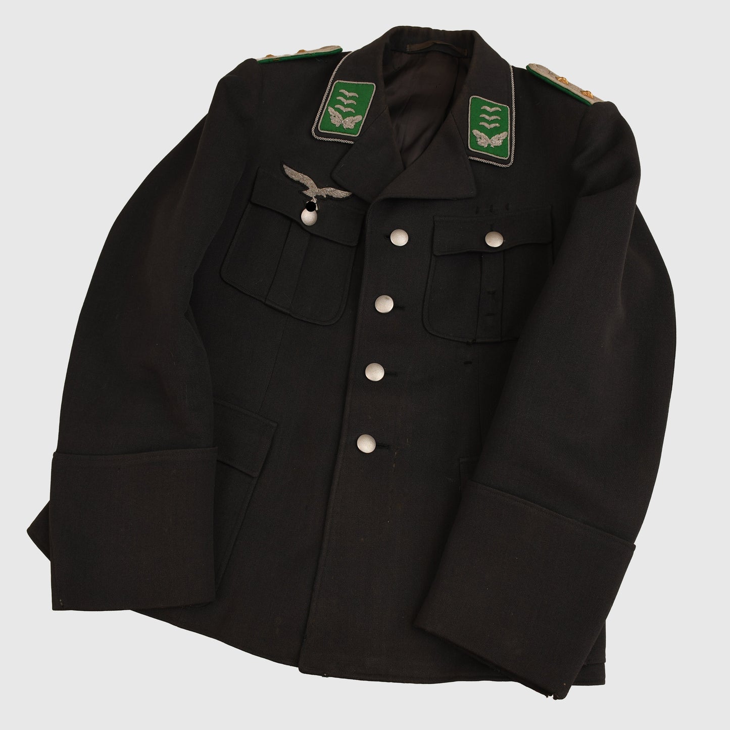 GERMAN WWII LUFTWAFFE FIELD DIVISION HAUPTMANN’S TUNIC