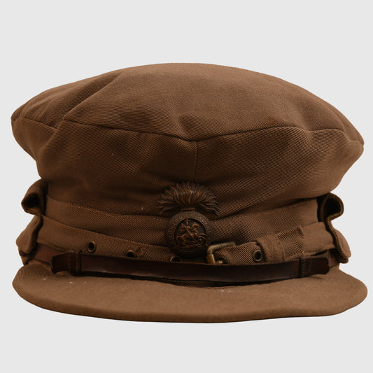 BRITISH WWI ROYAL NORTHUMBERLAND FUSILIERS OFFICERS TRENCH CAP