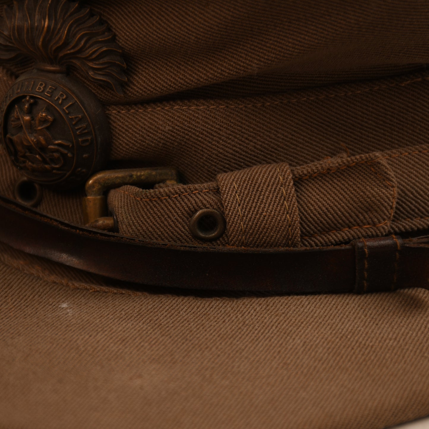 BRITISH WWI ROYAL NORTHUMBERLAND FUSILIERS OFFICERS TRENCH CAP