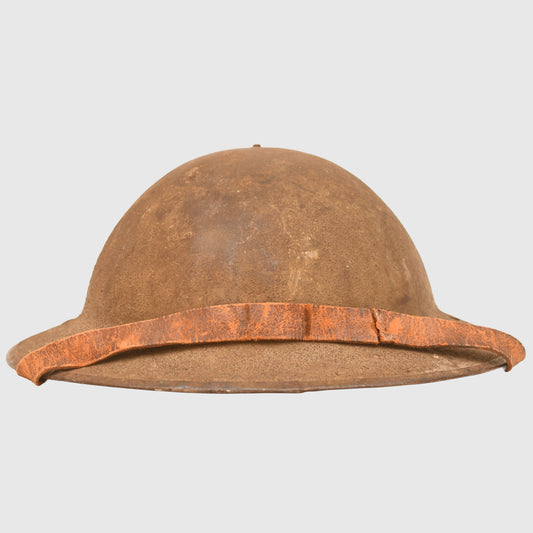 BRITISH WWI BRODIE COMBAT HELMET