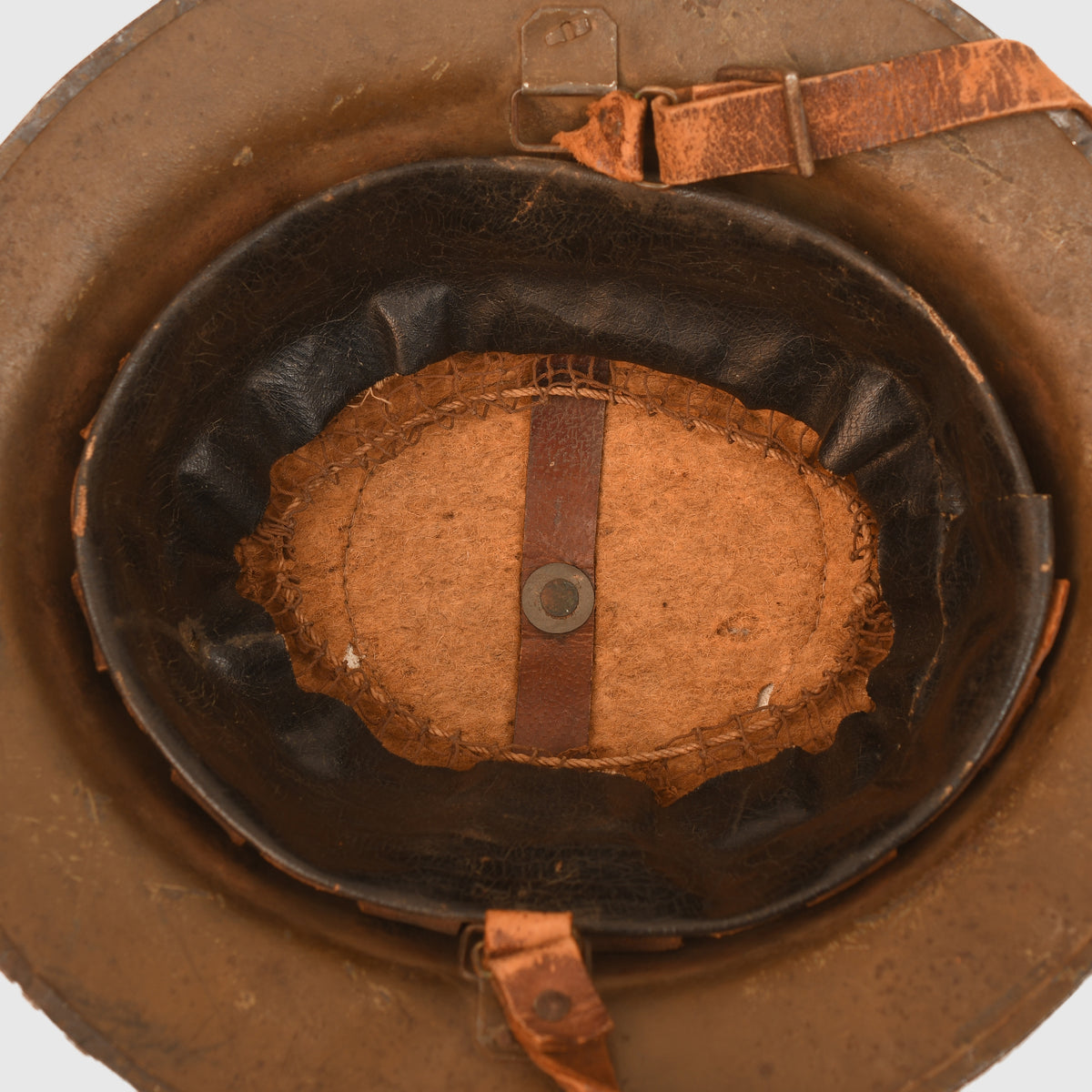BRITISH WWI BRODIE COMBAT HELMET