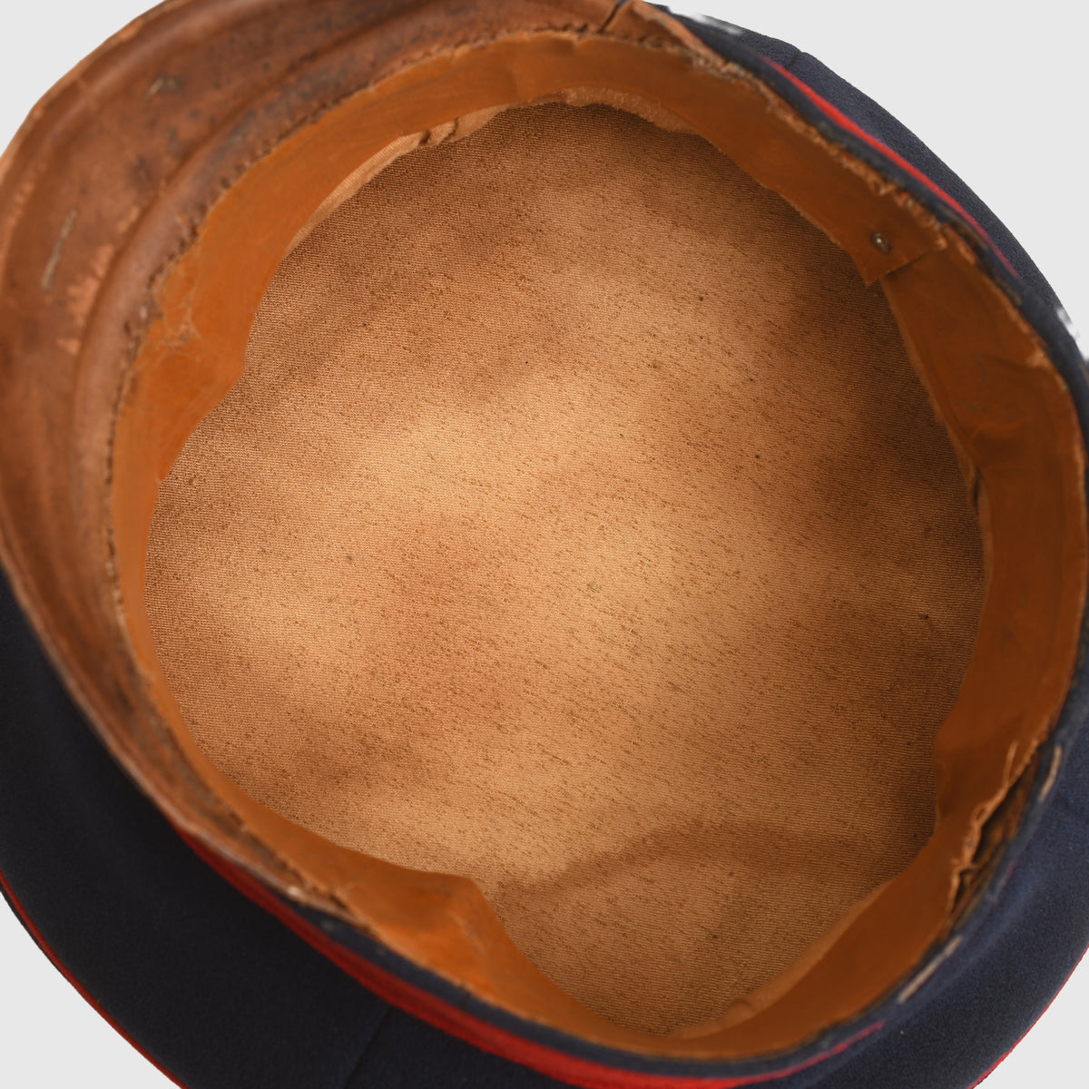 GERMAN WWI HESSIAN OFFICERS VISOR CAP WITH FIELD COVER