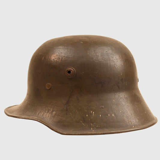 German WWI M.18 Helmet