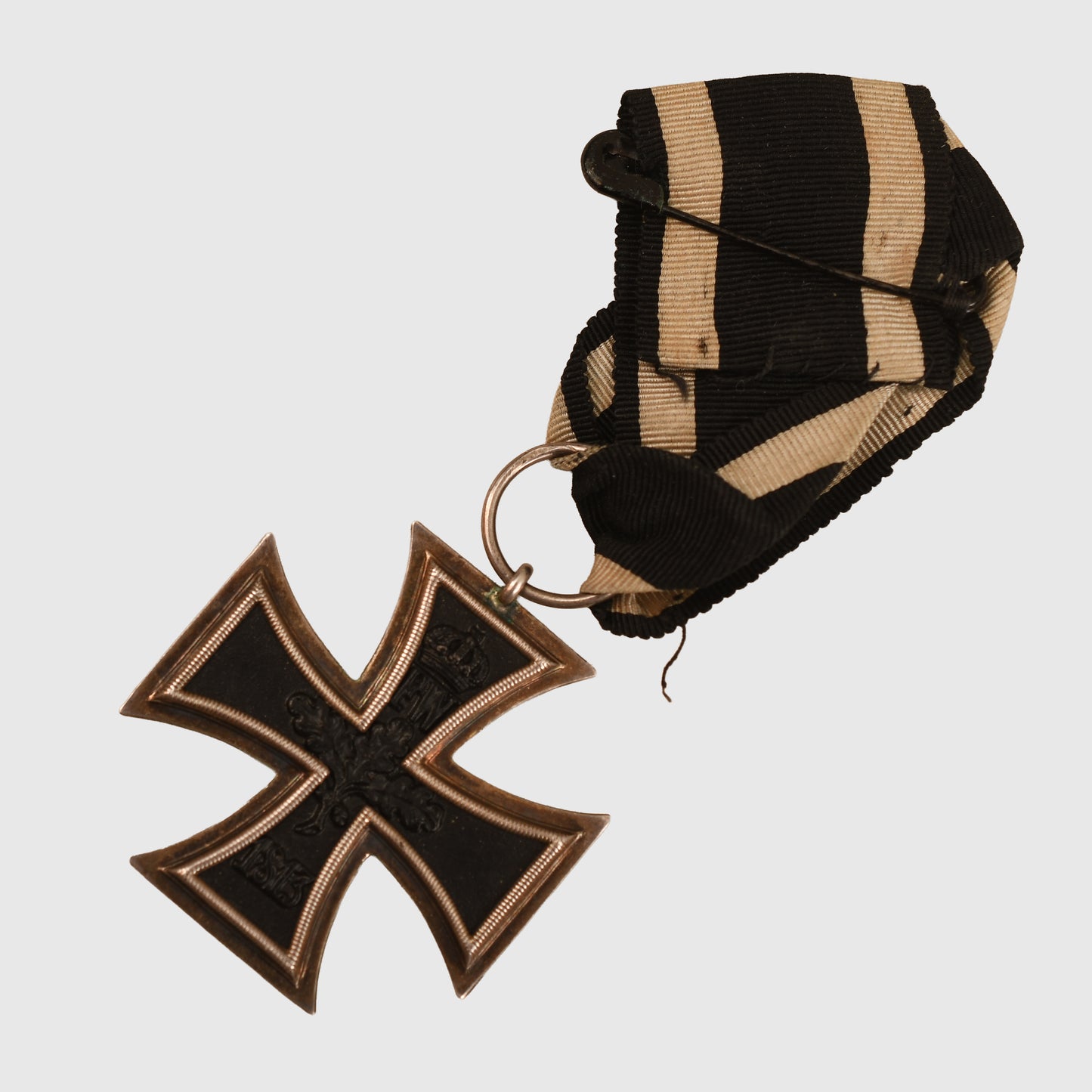 GERMAN WWII - WWI IRON CROSS 2ND CLASS, AND MATCHING MINIATURE