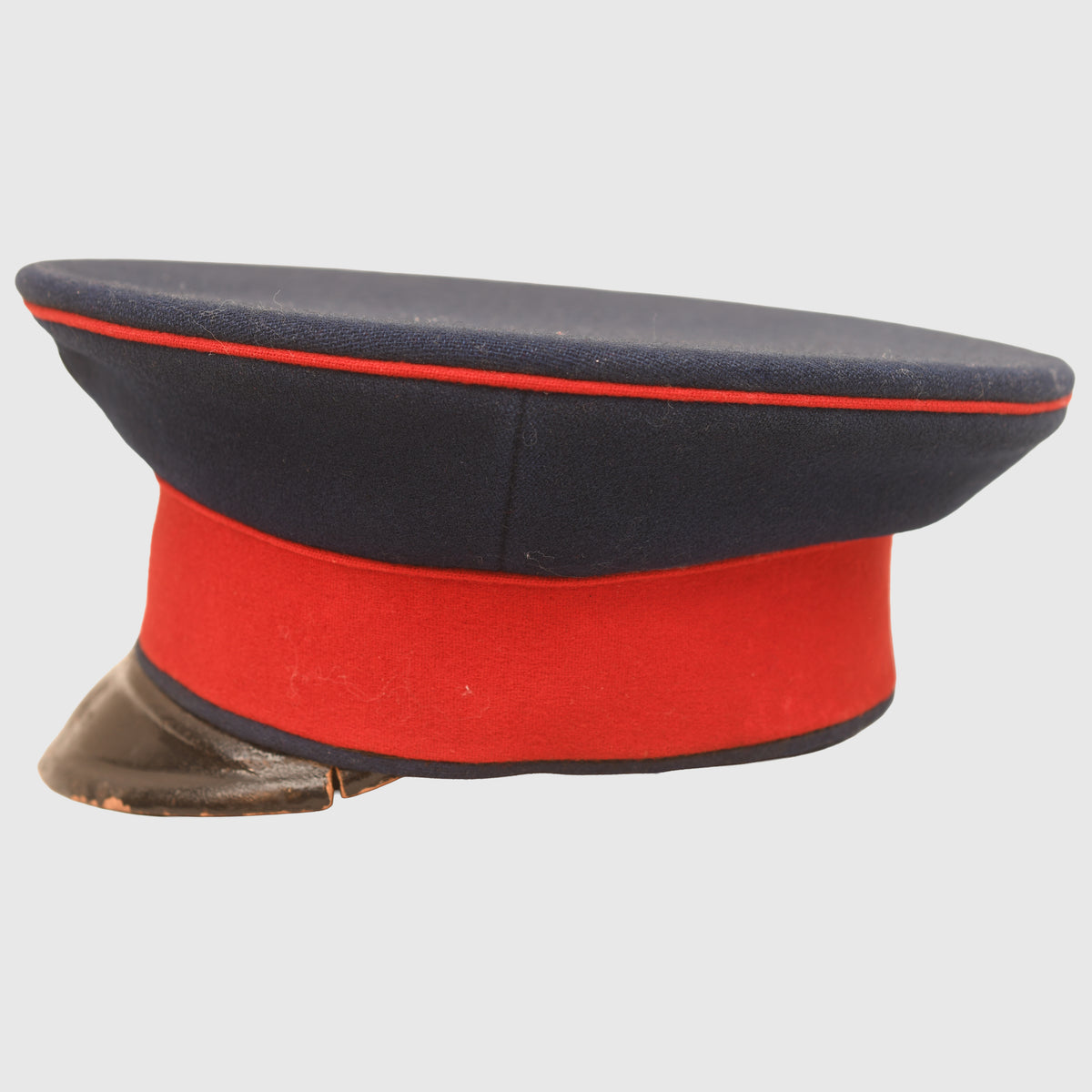 GERMAN WWI HESSIAN OFFICERS VISOR CAP WITH FIELD COVER