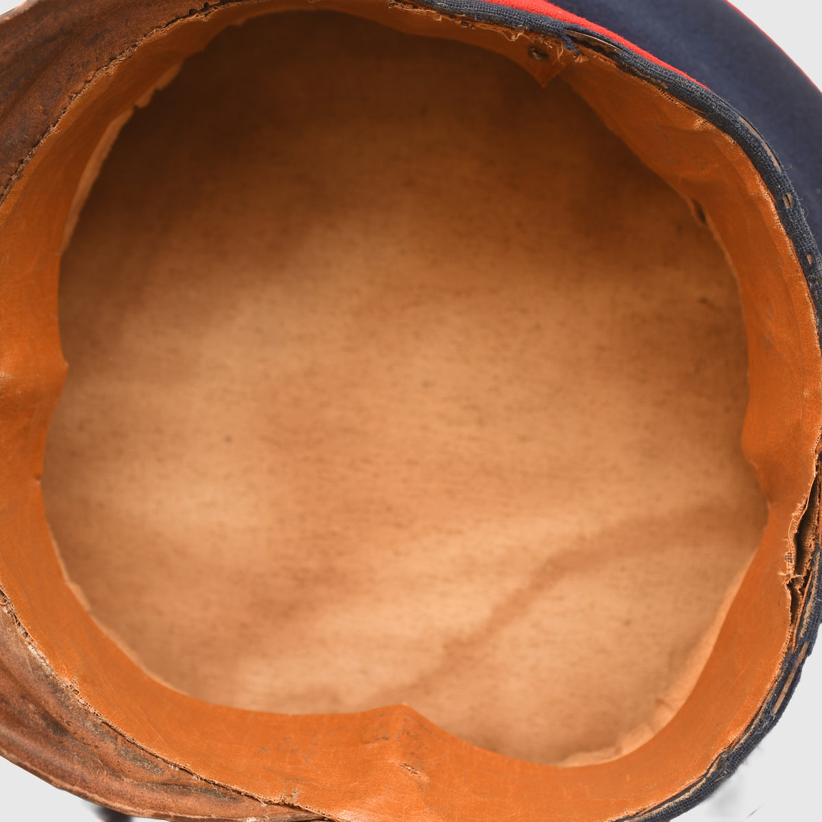 GERMAN WWI HESSIAN OFFICERS VISOR CAP WITH FIELD COVER